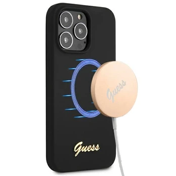 Dėklas Guess GUHMP13XLSLMGBK iPhone 13 Pro Max Juodas