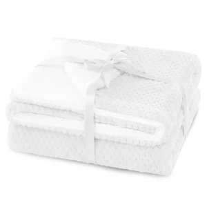 Pledas AmeliaHome Shleepy, baltas, 130 cm x 180 cm
