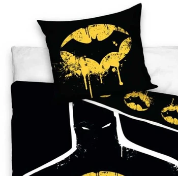 MCU Batman Sengetøj 140 x 200, 100 procent bomuld
