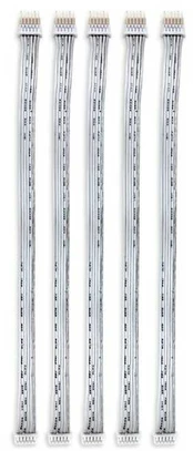 Light Solutions Aps Light Solutions Cable for Philips Hue LightStrip V4 - 15cm - Baltas - 5 pcs