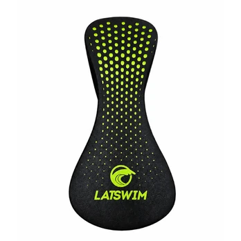 Plaukimo lenta Latswim Performance Black/Lime Green Pull Buoy