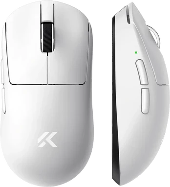 MCHOSE A7 V2 Ultra Wireless Belaidė Žaidimų Pelė | Baltas