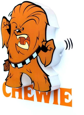 Star Wars Chewie 3D Light FX mini lamp