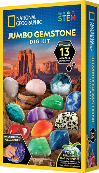 National Geographic - Jumbo Gemstone Dig Kit (29-2470)