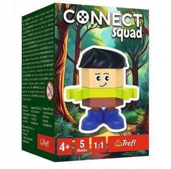 Konstruktorius Trefl Connect Squad Luck, 5 vnt., įvairių spalvų