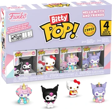FUNKO Bitty POP! Figūrėlių rinkinys: Sanrio: Hello Kitty - Kuromi