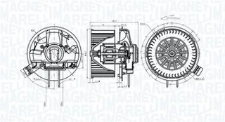 Vidaus pūtiklis MAGNETI MARELLI 069412305010