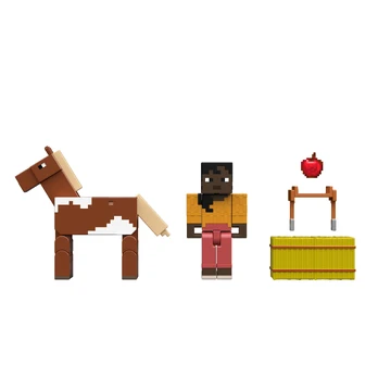 MINECRAFT CORE FIGURE 2-PACK - Stable Master Makena &amp; Horse