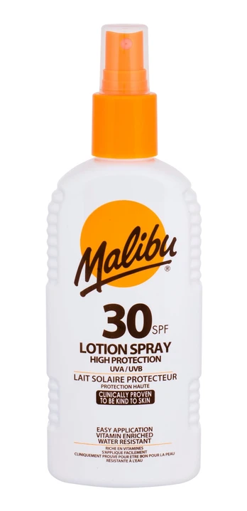Malibu Lotion Spray 200ml Unisex Įdegio losjonai