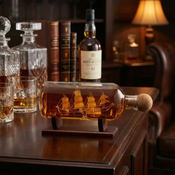 Mikamax - Ship In A Bottle Decanter