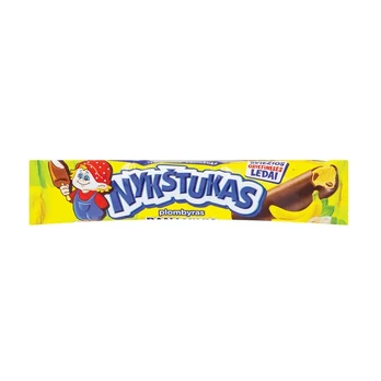 Glaistytas bananinis plombyras NYKŠTUKAS, 80 ml