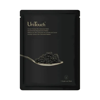 UniTouch, Bio-Cellulose, Caviar Extract, Anti-Aging, Sheet Mask, For Face, 26 ml *Tester