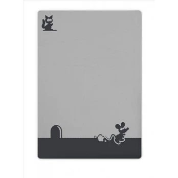 Blanket -  TB0332 - MIKY - size 75x100 - GRAPHITE