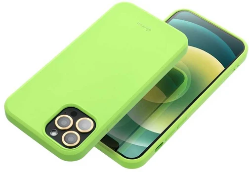 Roar Colorful Jelly Case - for iPhone 15 Pro lime