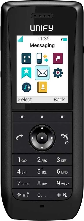 MITEL OpenScape WLAN telefono WL4 Plus ragelis