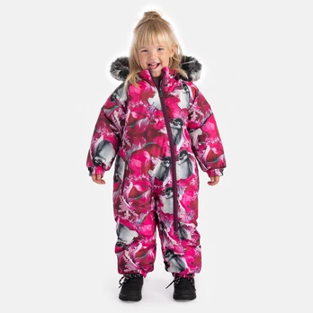 Huppa Kombinezonas OTTIS, fuchsia pattern