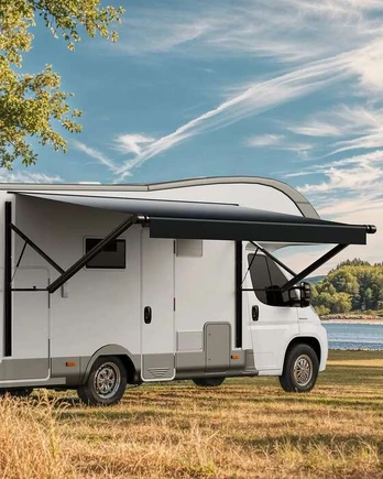16 pėdų elektrinis RV tentas