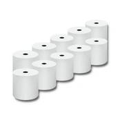 Qoltec Thermal ritinys 80 x 80 | 65g/m2 | 10vnt. | Be BPA kaina