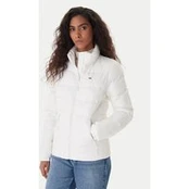 Tommy Jeans Pūkinė striukė DW0DW21618 Balta Slim Fit