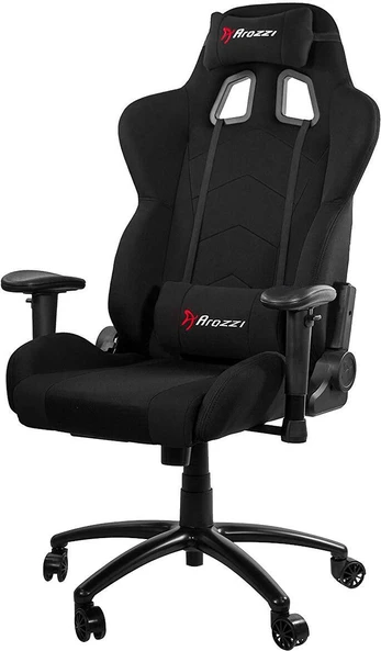Žaidimų kėdė Arozzi Inizio Black/Grey logo