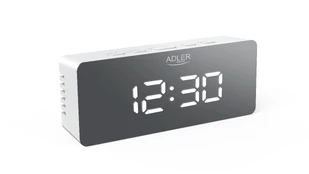 Žadintuvas Adler Alarm Clock AD 1189W White kaina