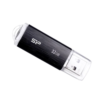 USB raktas Silicon Power Ultima U02 32GB USB 2.0 Black