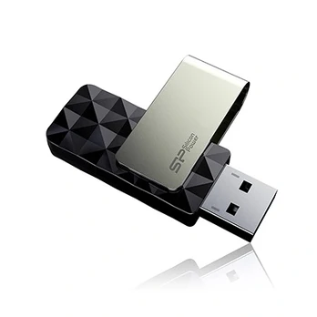 USB raktas Silicon Power Blaze B30 16GB USB 3.0 Black