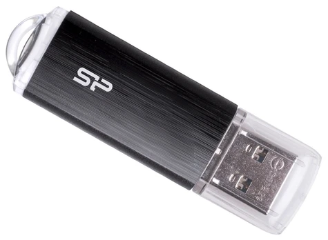 USB raktas SILICON POWER BLAZE B02 128GB USB 3.1 Black