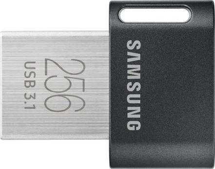 USB raktas Samsung FIT Plus MUF-256AB/APC 256GB USB 3.1 Black/Silver