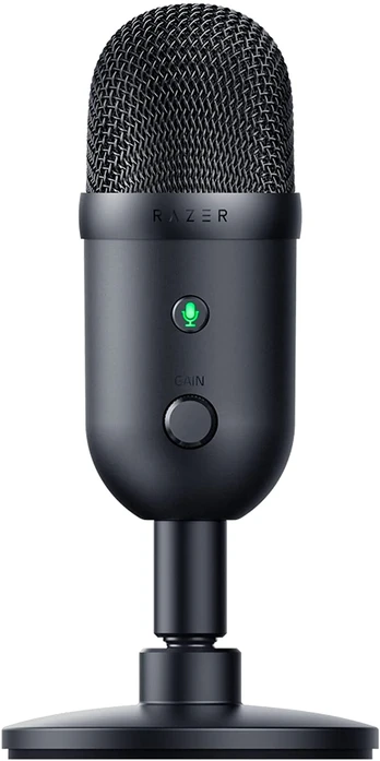 MIKROFONAS Razer Streaming Microphone Seiren V2 X Black, Wired