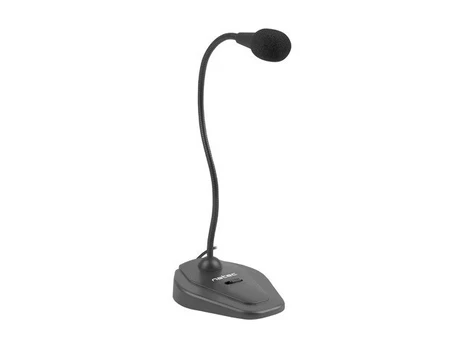 Mikrofonas Natec Microphone NMI-1563 Girafee 2 Black, Wired
