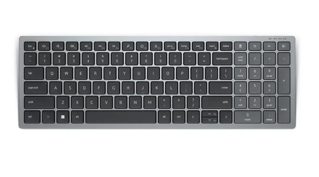 Dell Compact Multi-Device Belaidė klaviatūra - KB740 - Russian (QWERTY)