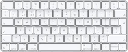 Belaidė klaviatūra Apple Magic Keyboard with Numeric Keypad Wireless, Keyboard layout švedų k.