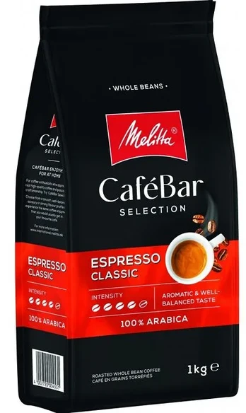 Kavos pupelės MELITTA CafeBar Espresso Classic 1kg.