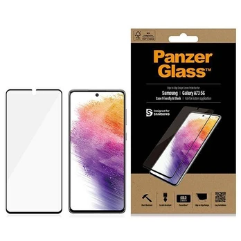 Ekrano apsauga PanzerGlass Samsung Galaxy A73 5G, Case Friendly, Black