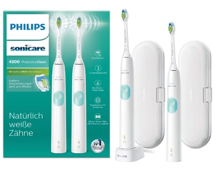 Philips Sonicare ProtectiveClean 4300 Sonic elektrinis dantų šepetėlis HX6807/35