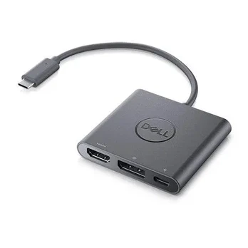 Adapteris Dell USB-C To HDMI/DP With Power Pass-Through USB Type-C, DisplayPort / HDMI / USB, 0.18 m