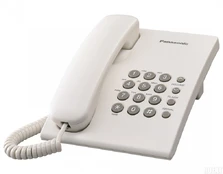 Telefonas Panasonic KX-TS500FXW, stacionarus kaina
