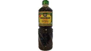 Sojų padažas KIKKOMAN LESS SALT, 1 l kaina