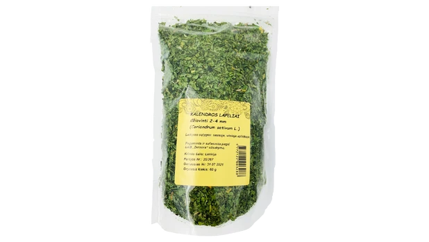 Kalendros lapeliai džiovinti, 60 g