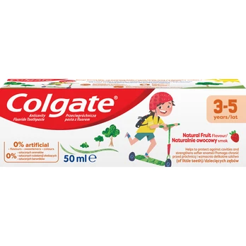Vaikiška dantų pasta COLGATE 3-5 metų, 50 ml