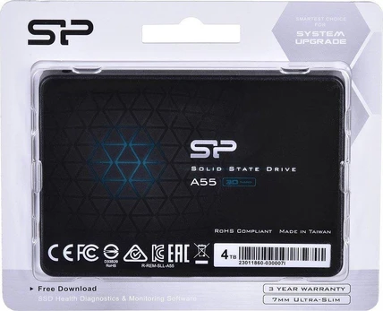 Kietasis diskas (SSD) Silicon Power Ace A55 SP004TBSS3A55S25, 2.5", 4 TB