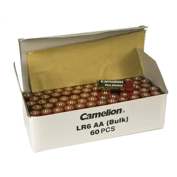 Baterija Camelion AA/LR6, Plus Alkaline, 60 vnt