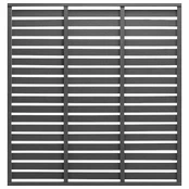 Tvoros segmentas, pilkos spalvos, 180x180cm, WPC kaina