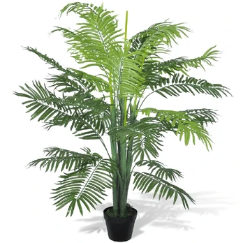 Dirbtinė fenikso palmė, 130 cm, su vazonu