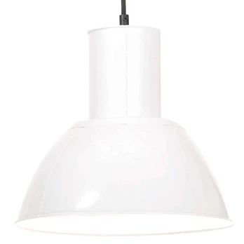Pakabinamas šviestuvas, baltas, 28,5cm, 25W, apskritas, E27