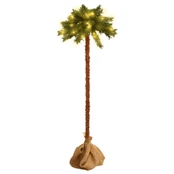 Dirbtinė palmė su LED lemputėmis, 150cm kaina