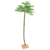 Palmė su 252 šiltomis baltomis LED lemputėmis, 400cm kaina