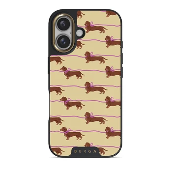 Always Late - iPhone 16 Plus Case, Elite Dark (MagSafe) / Gold