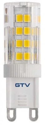 Lemputė GTV LED, G9, šiltai balta, G9, 5 W